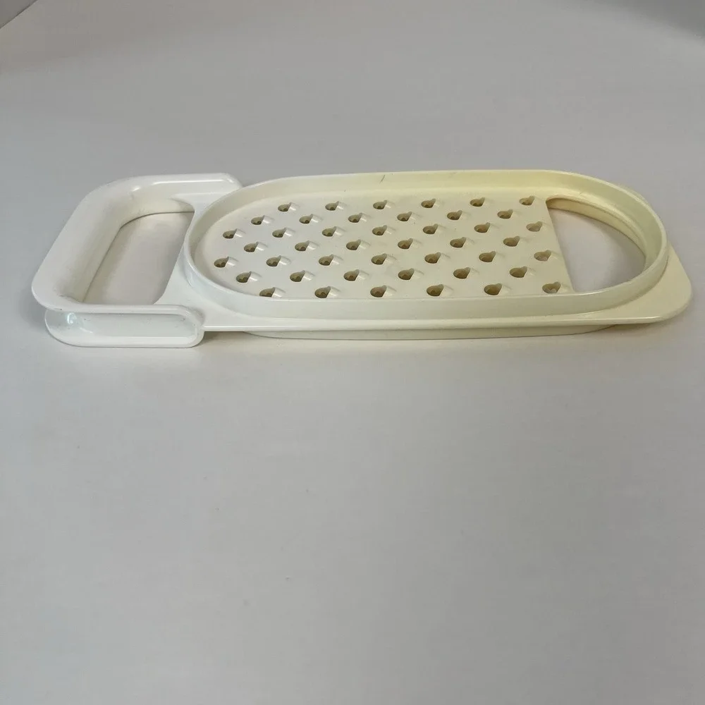 Vintage Tupperware Replacement #1870-2‎ White Grater Modular mates